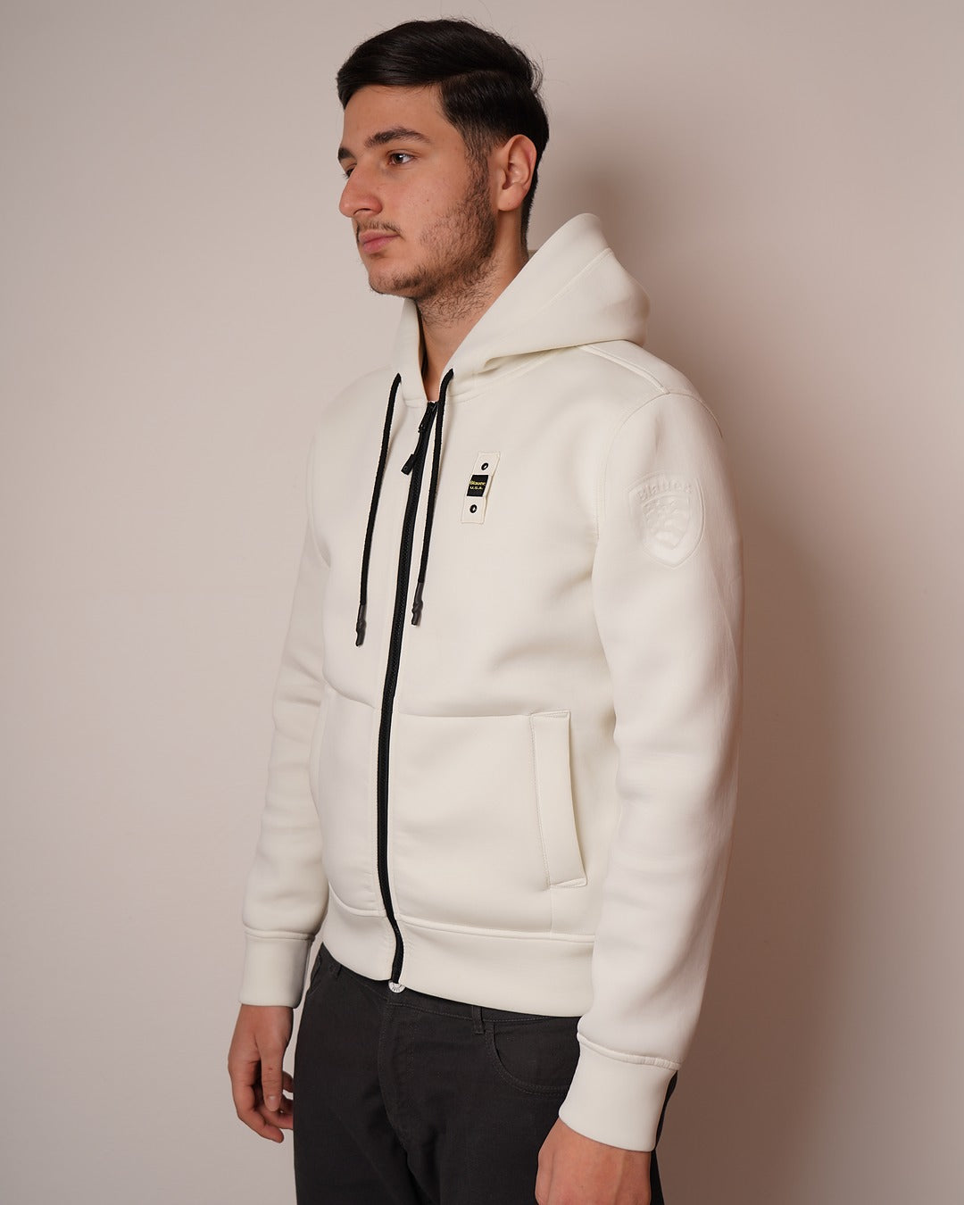 Blauer|Felpa con cappuccio