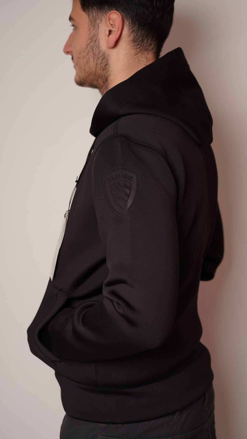 Blauer|Felpa con cappuccio