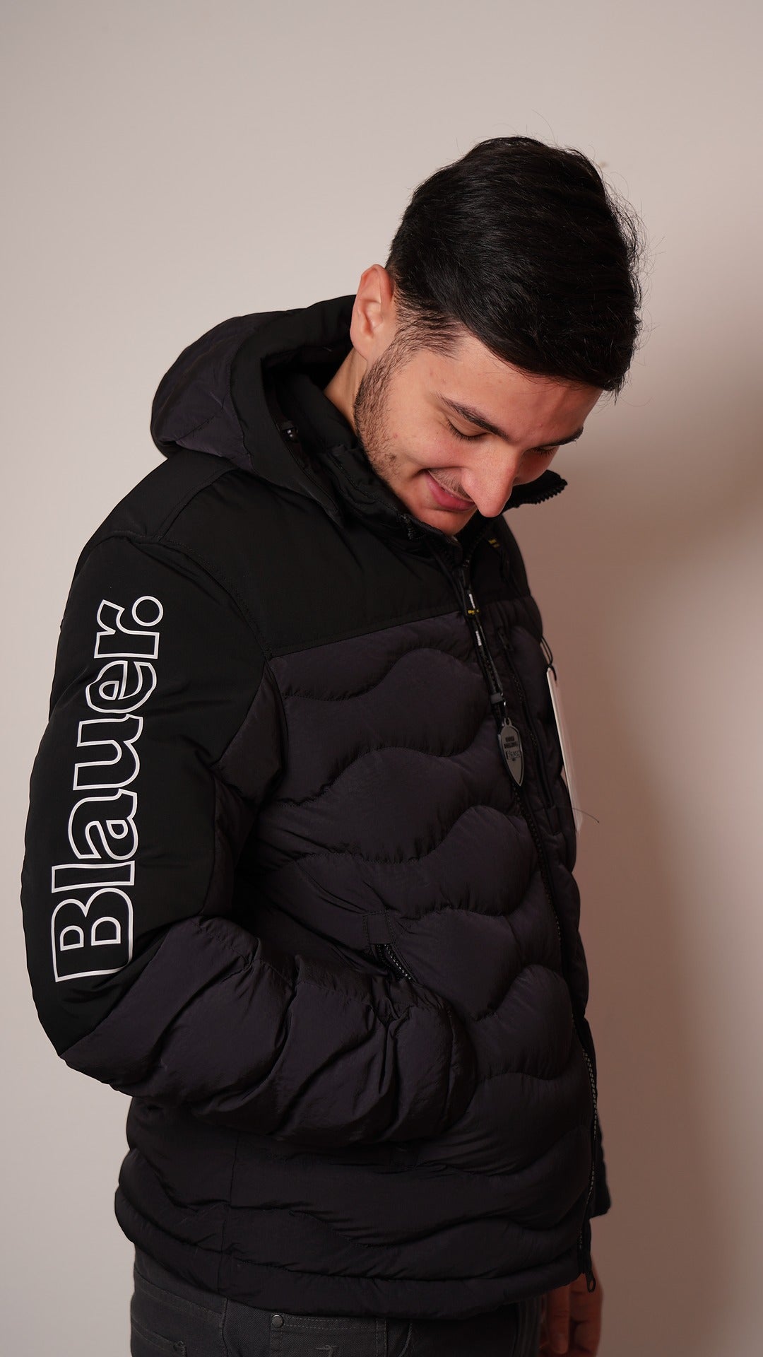 Blauer|Piumino con cappuccio