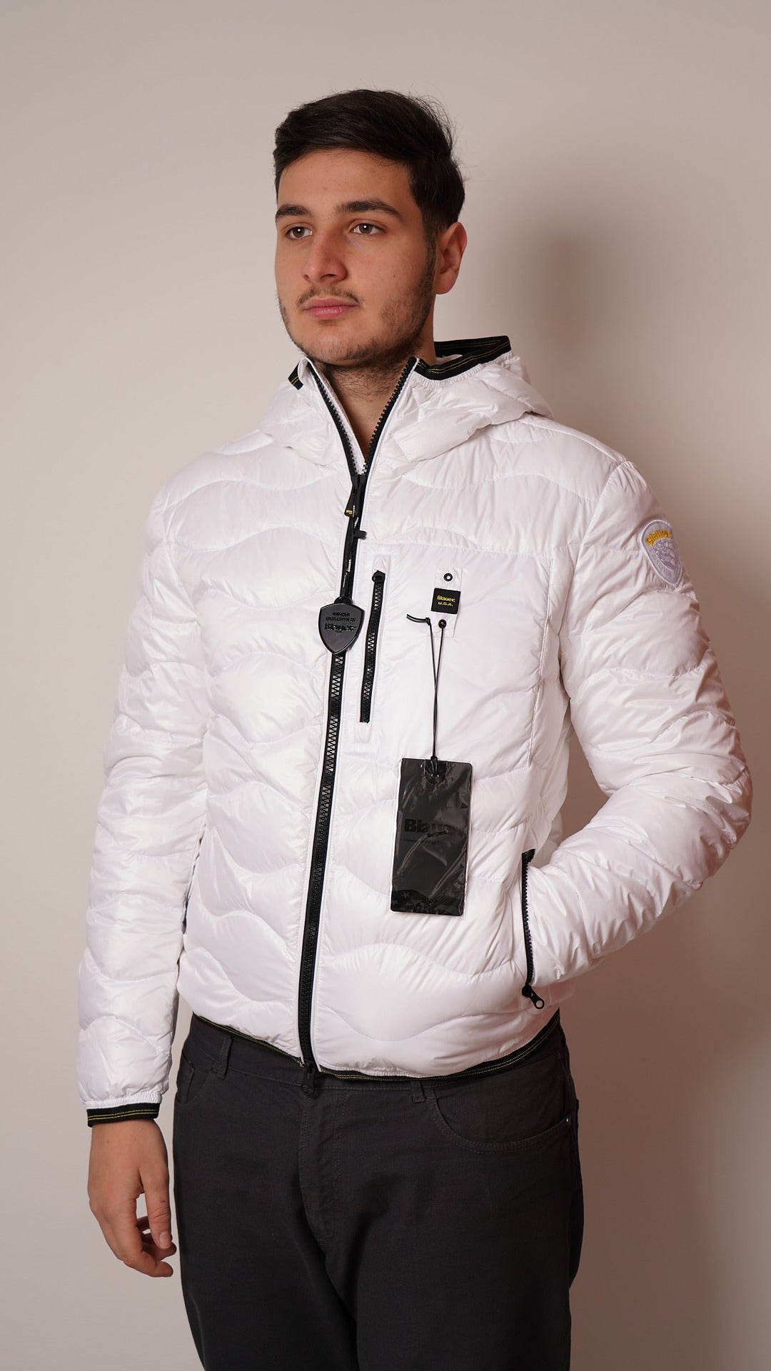 Blauer|Piumino ad onde