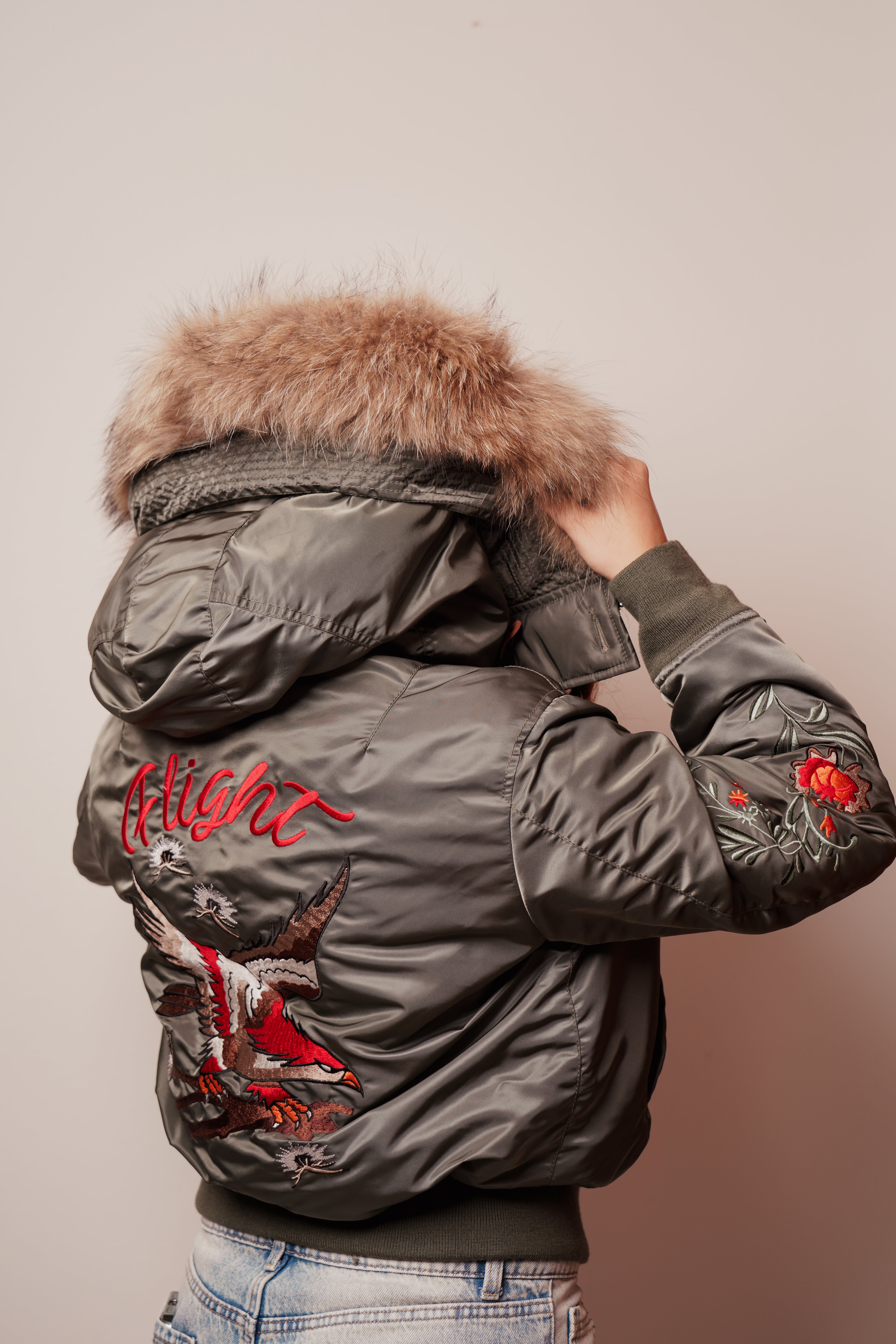 Blauer| Bomberino corto con pelliccia