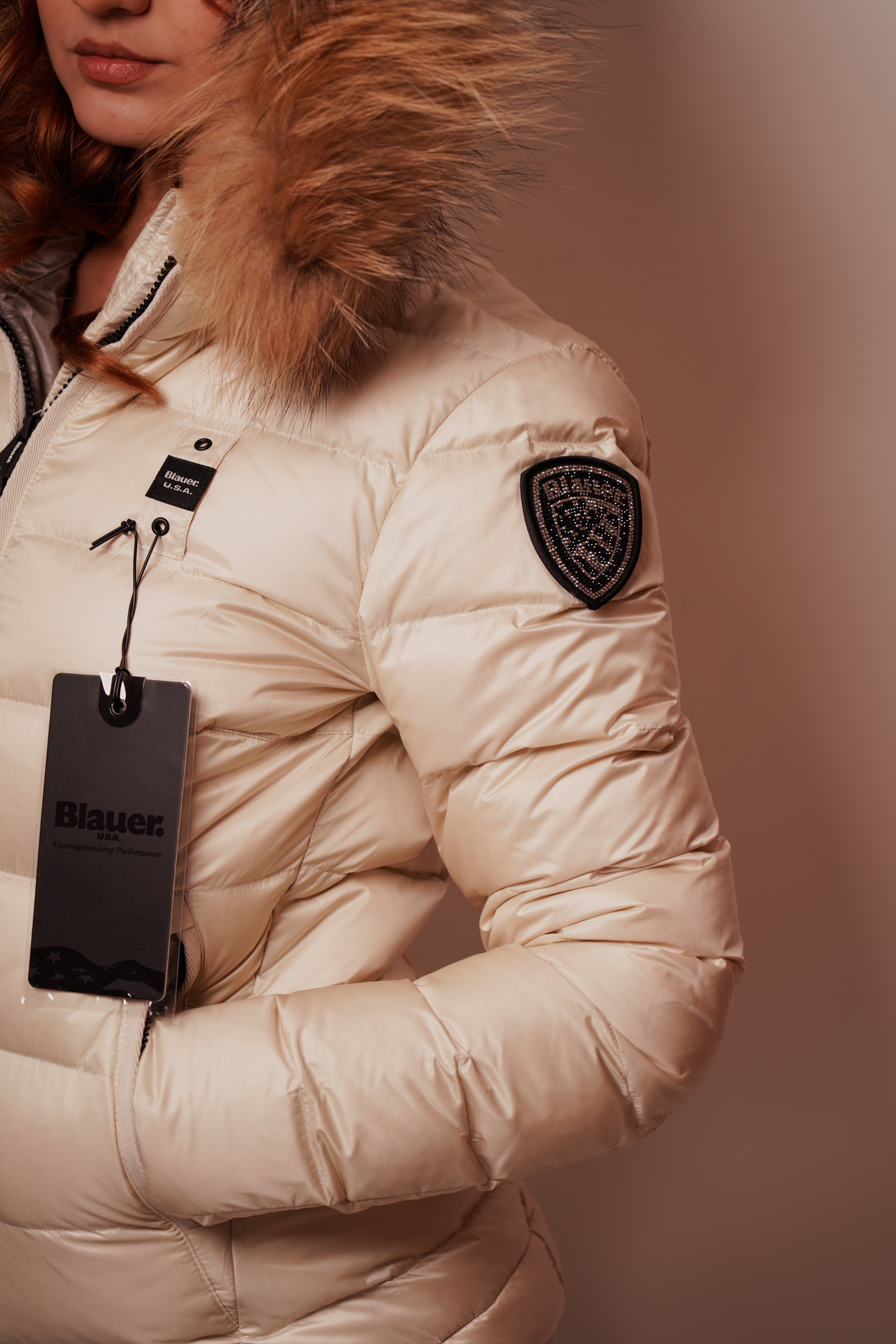 Blauer| Piumino a righe arcadia