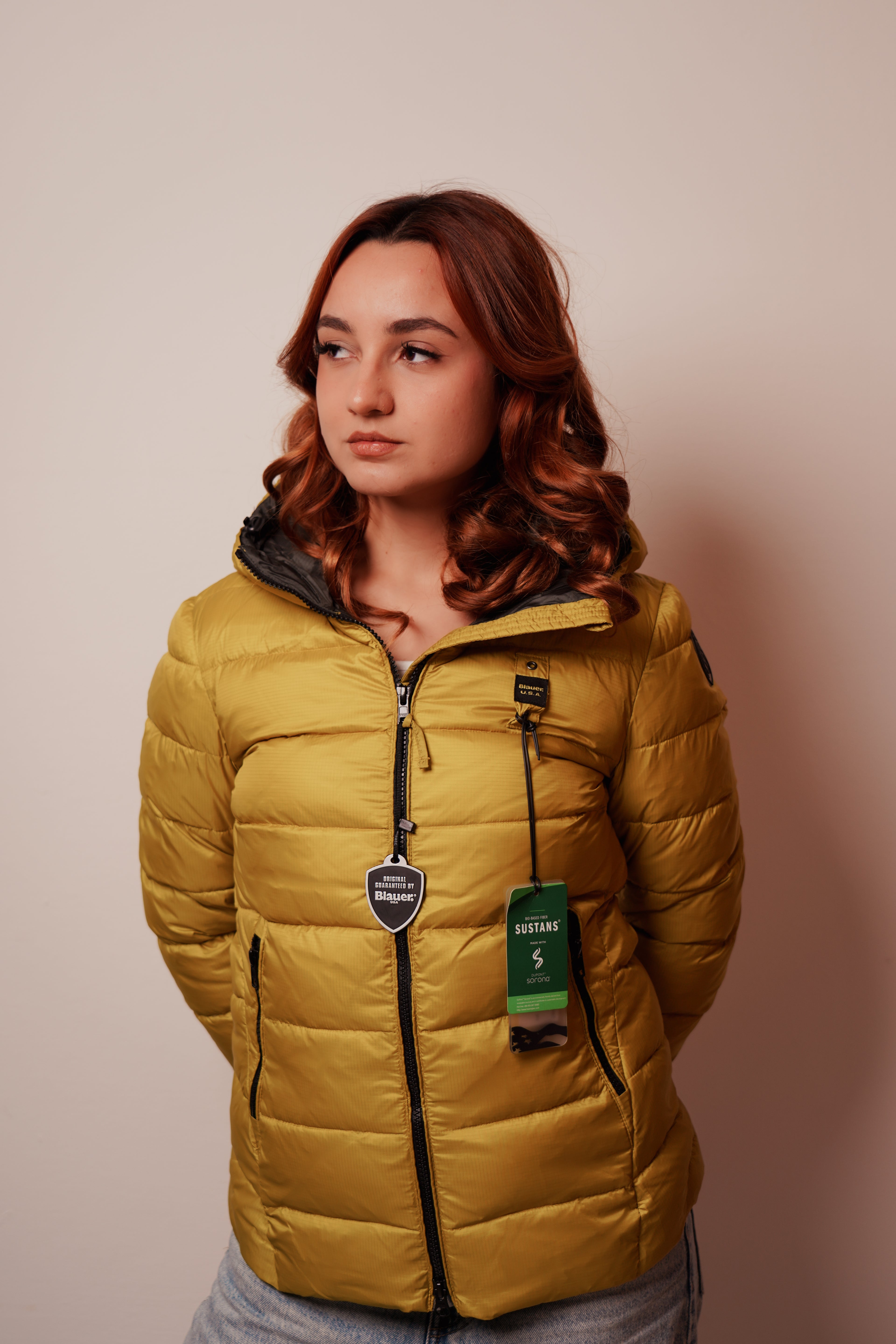 Blauer| Piumino basico con cappuccio