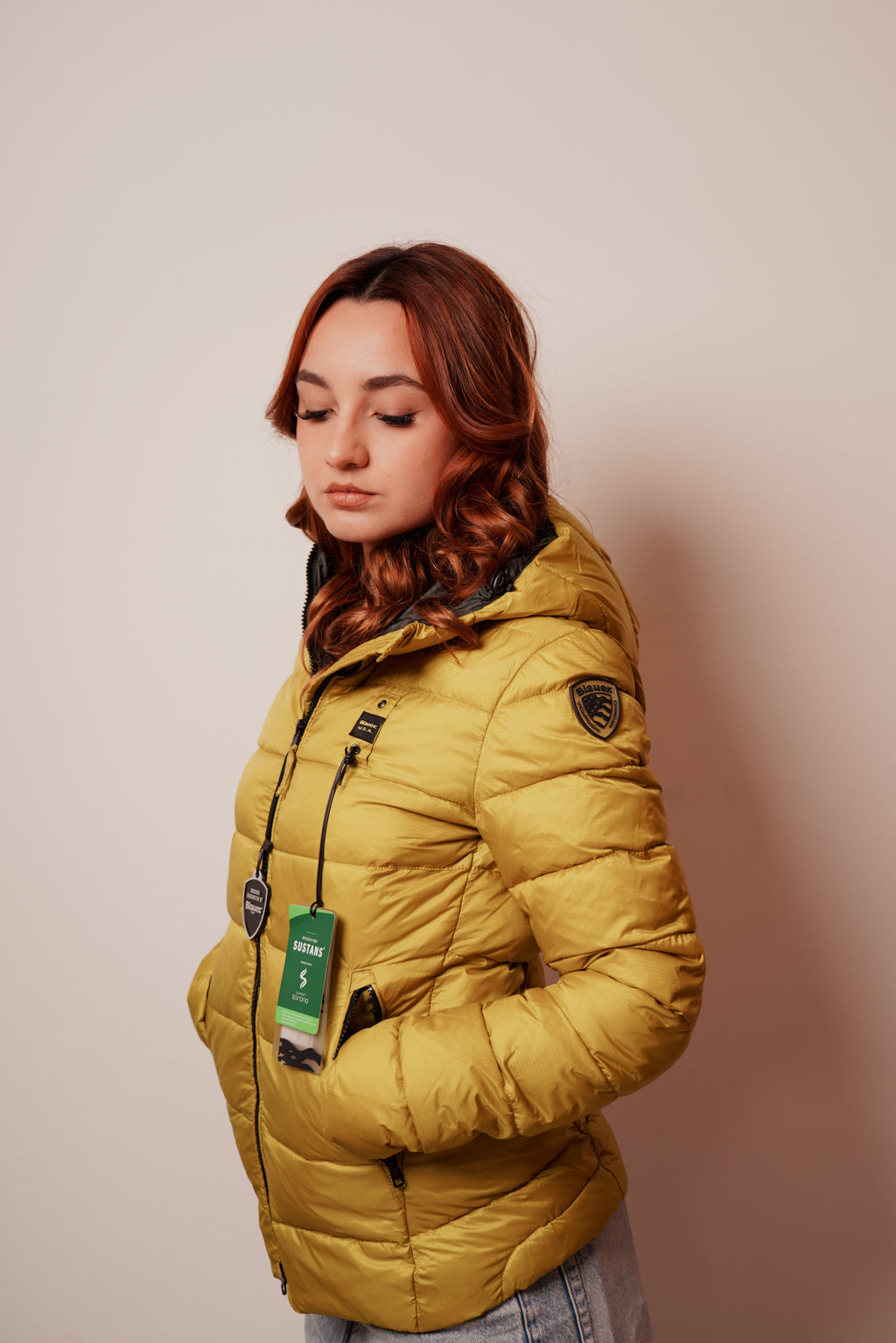 Blauer| Piumino basico con cappuccio