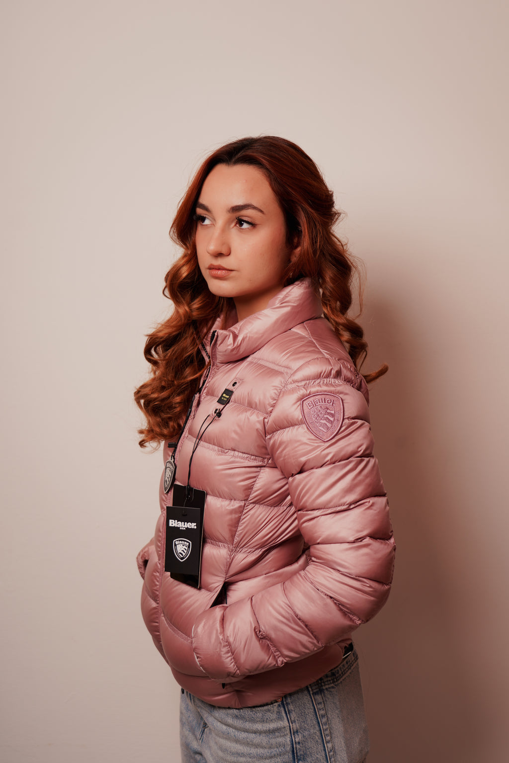 Blauer| Piumino con collo alla coreana