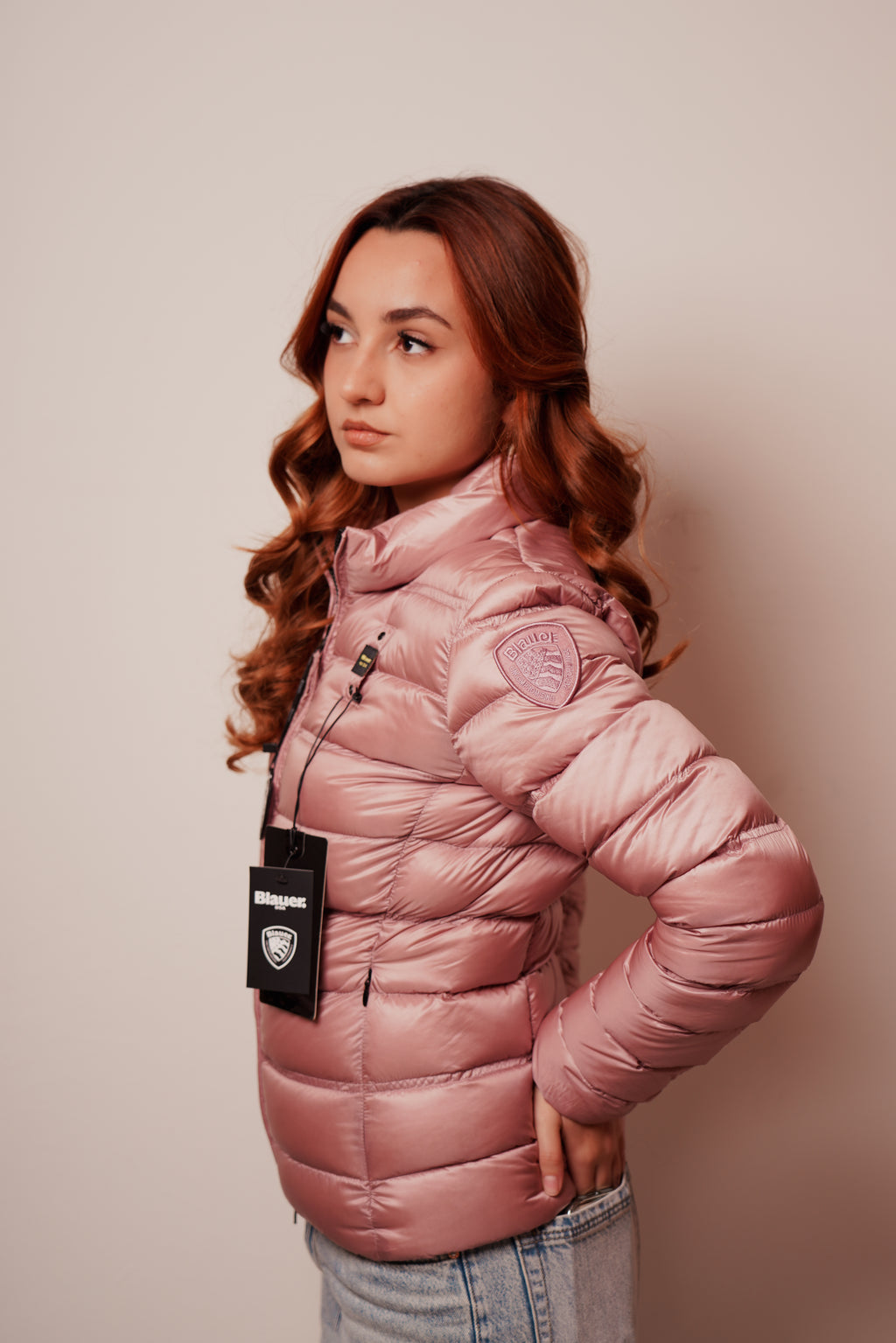 Blauer| Piumino con collo alla coreana