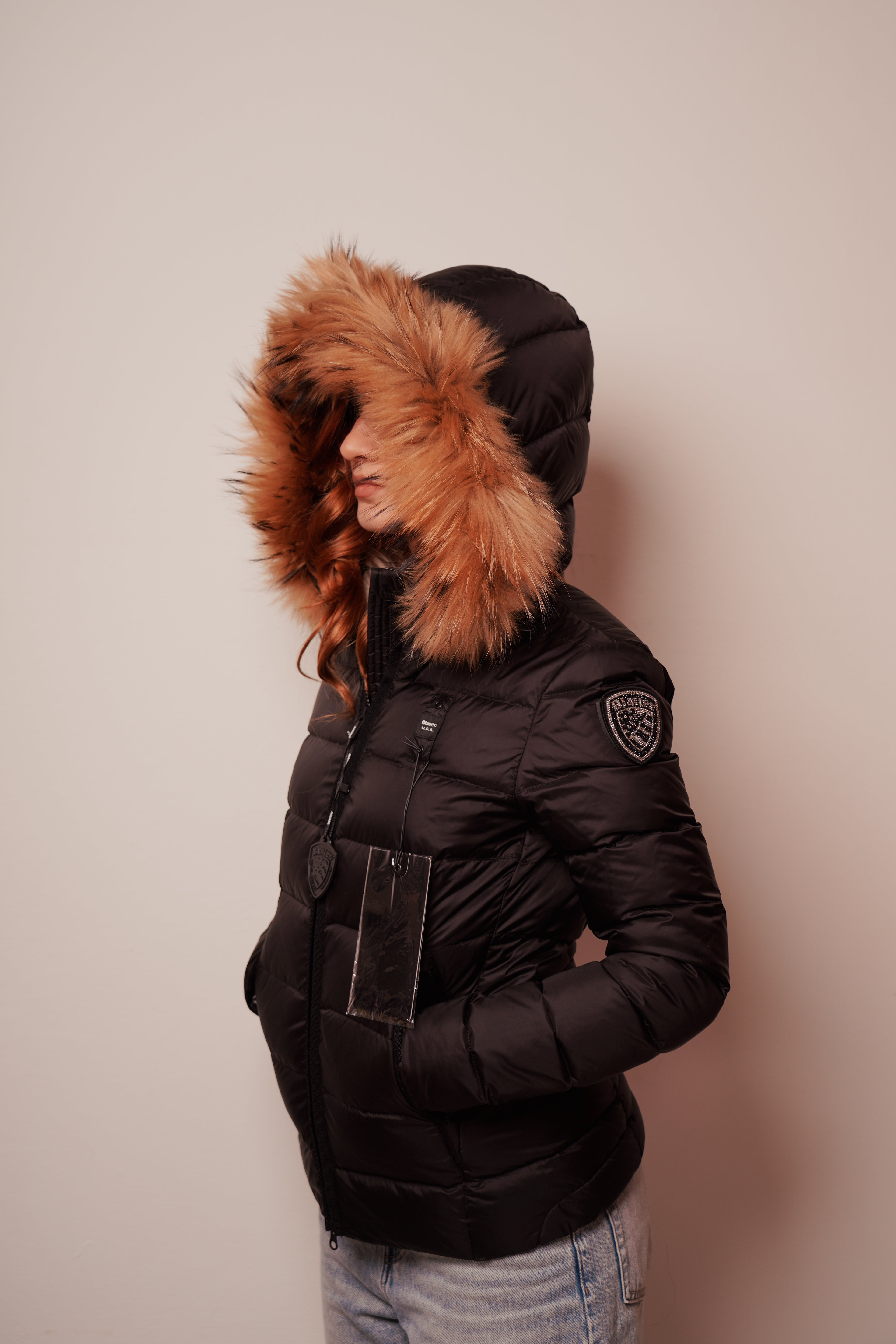 Blauer| Piumino a righe arcadia