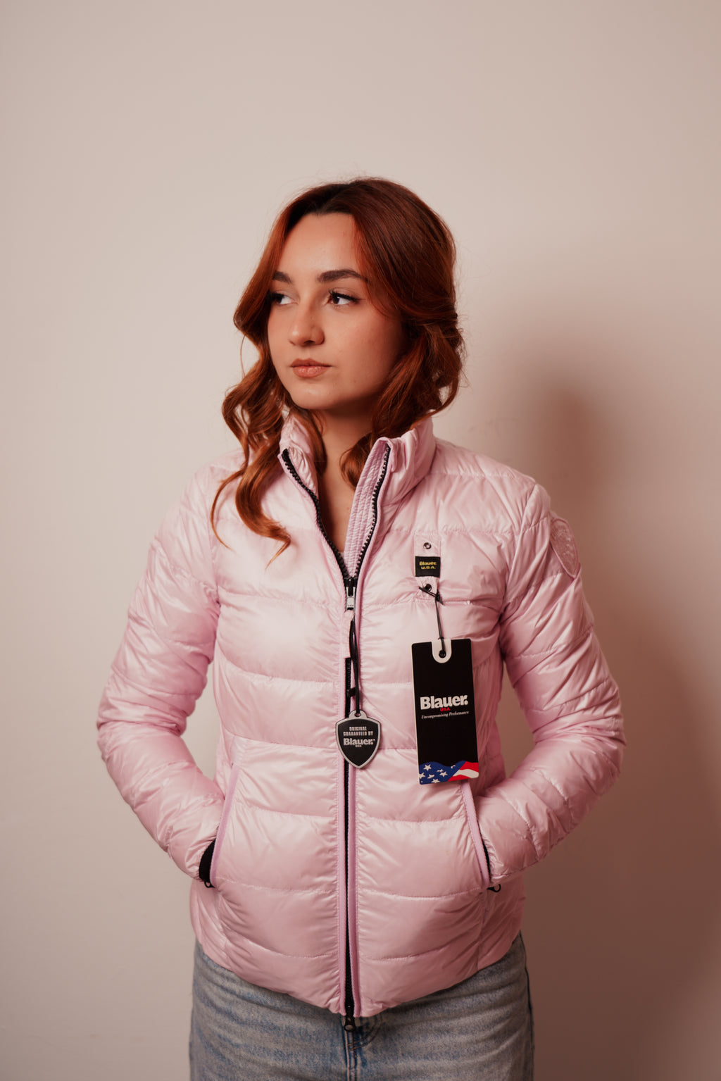 Blauer| Piumino con collo alla coreana