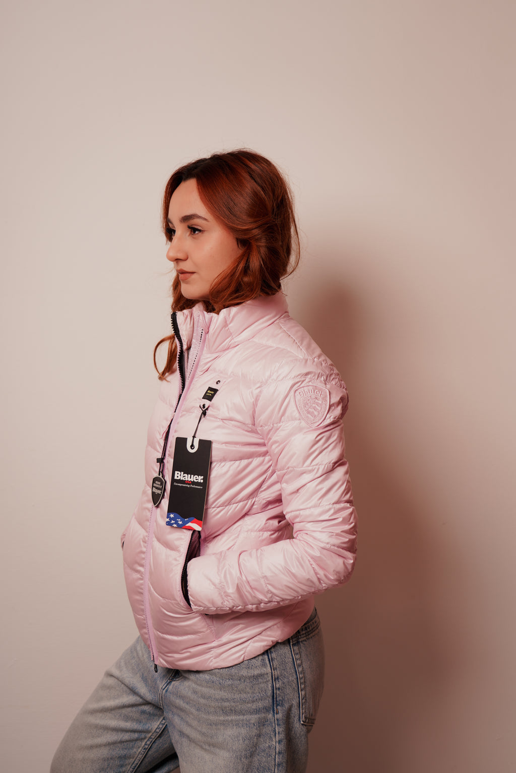 Blauer| Piumino con collo alla coreana